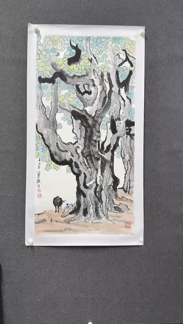 国画炳山艺术--老师作品