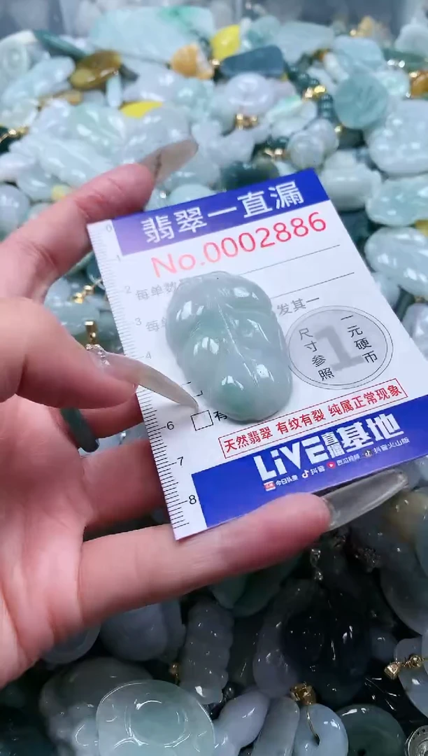 【闪购商品】翡翠吊坠(不含链)未镶嵌2886