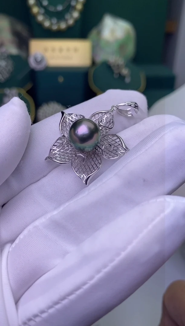 【闪购商品】海水珍珠颈饰银S925镶嵌1