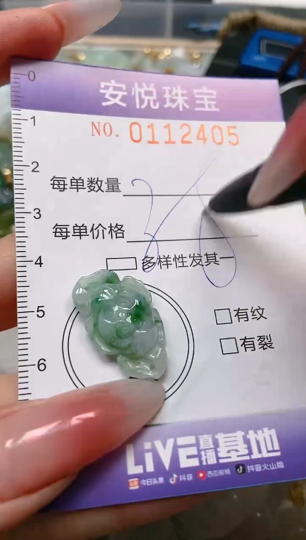 【闪购商品】翡翠颈饰未镶嵌闪购0112405