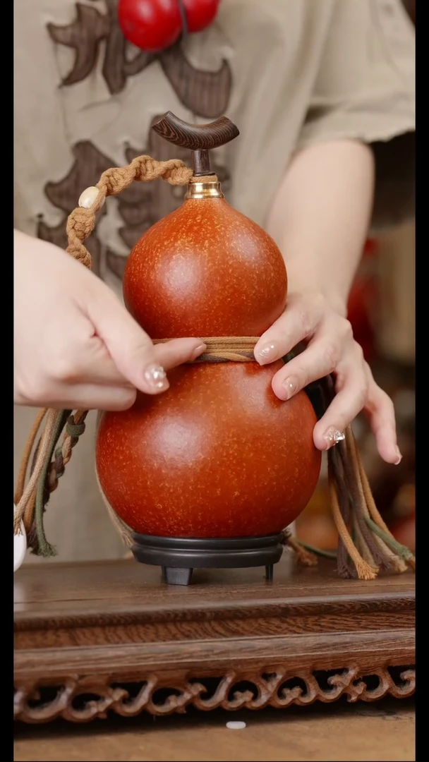32号精品天然大漆酒葫芦一物一拍~