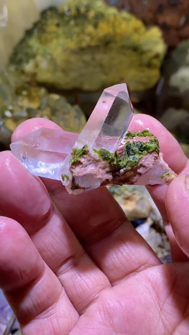 未镶嵌珠宝半成品水晶78号四川超七花园水晶