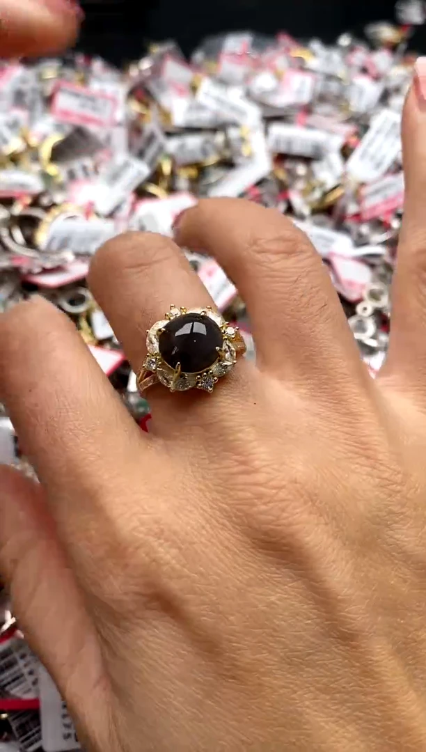 【闪购商品】翡翠戒指银S925镶嵌33333333    9