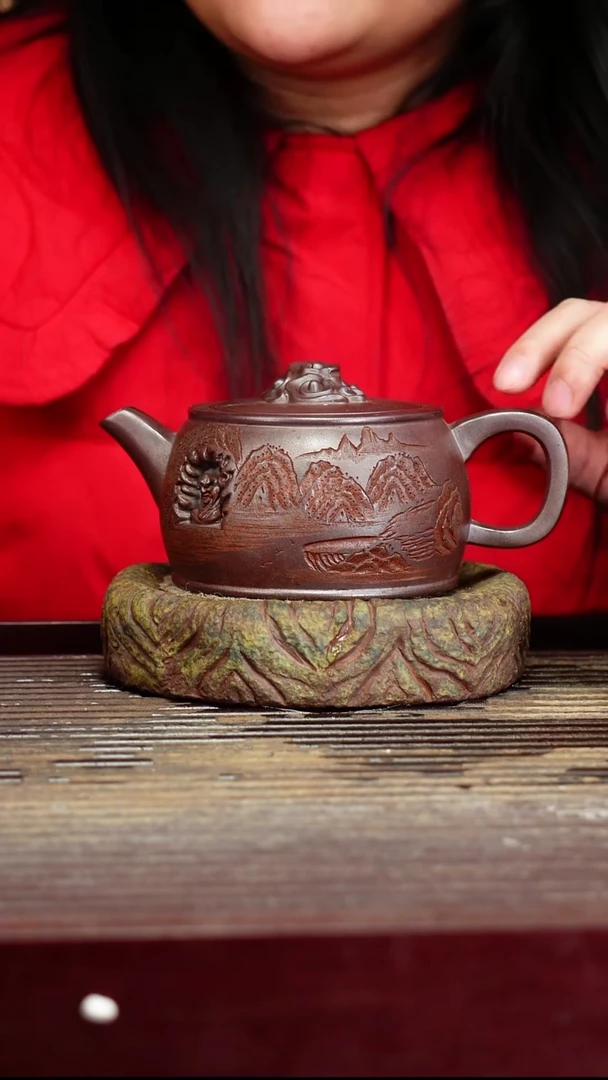 宜兴原矿紫砂壶茶壶宜兴原矿紫砂壶茶壶350C