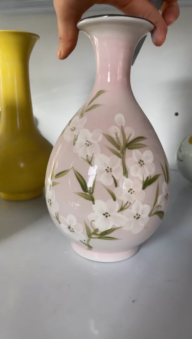 瓶陶手工绘画陶瓷