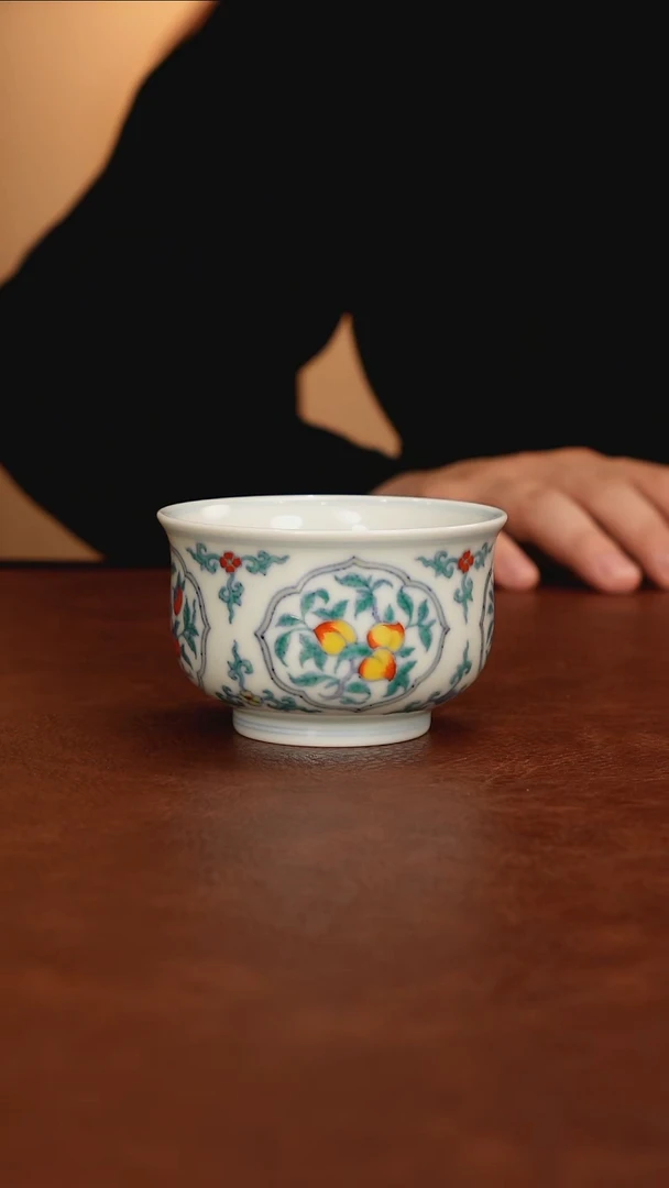 景德镇瓷器，青花瓷手绘茶具~