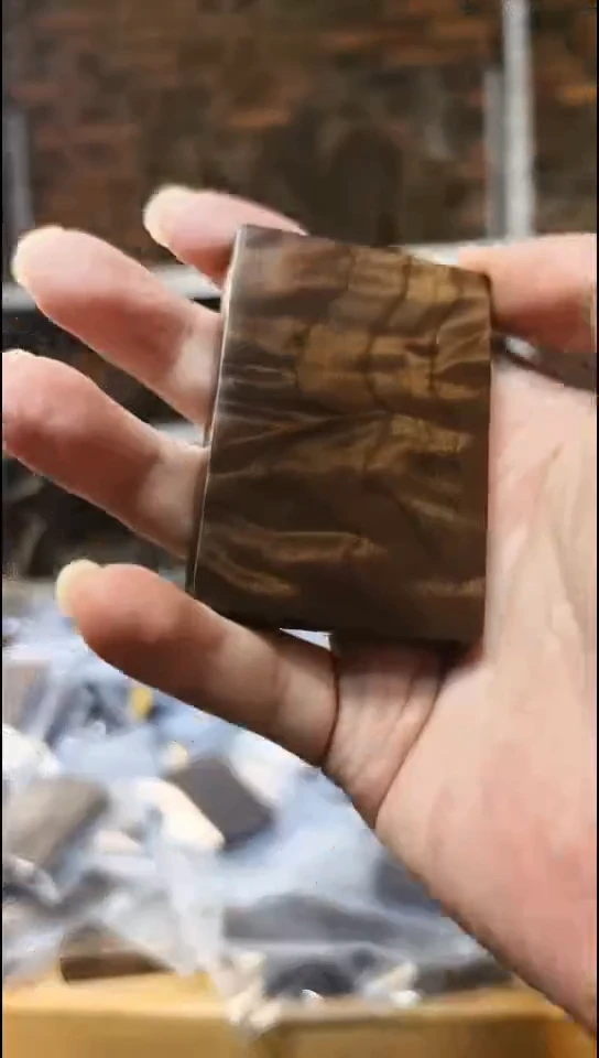 金丝楠无事牌手把件