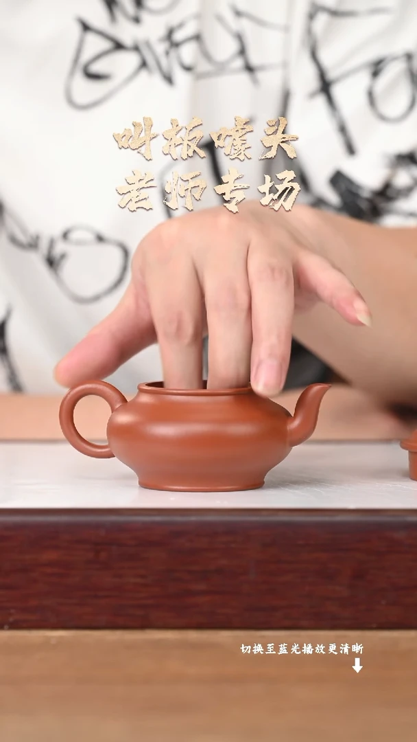 茶壶紫砂JM-AA18253邢礼义-虚扁