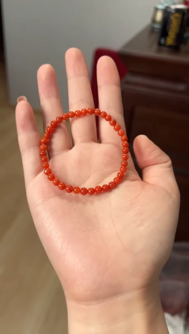 【闪购商品】南红玛瑙手串未镶嵌南红福利单圈