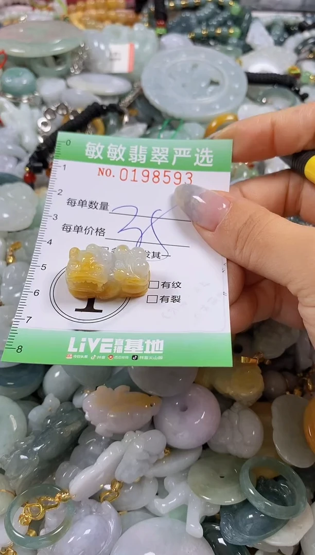 翡翠未镶嵌颈饰闪购0198593