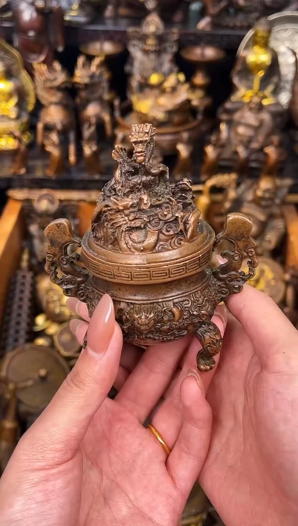 雅集铜器 诚信摆件