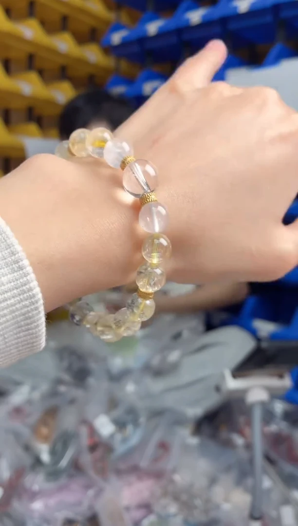 未镶嵌手串水晶335