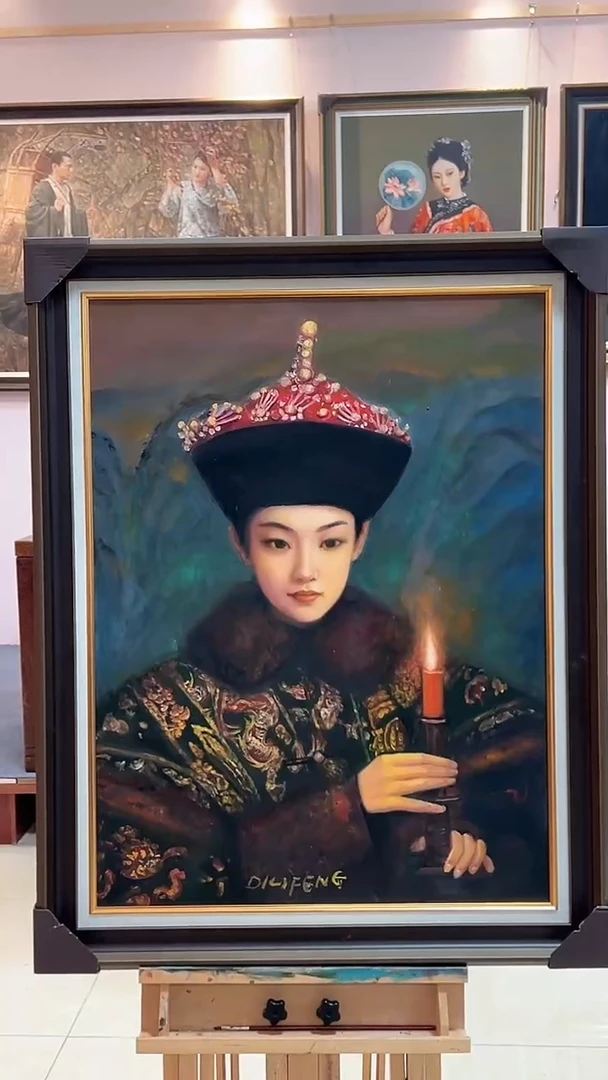 油画邸立丰-60*80-油画作品
