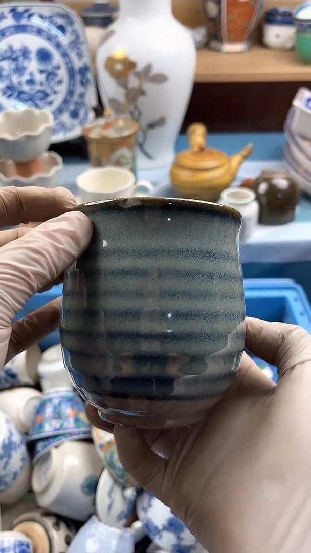 瓷片英歌瓷器满19.9包邮