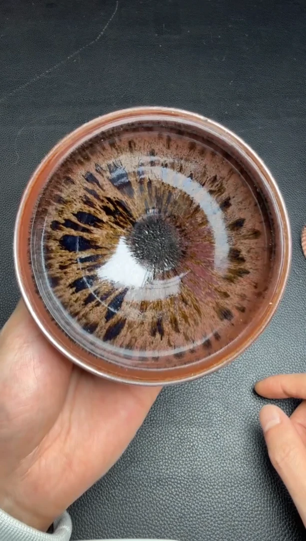 茶盏金长兴金缕窑变63