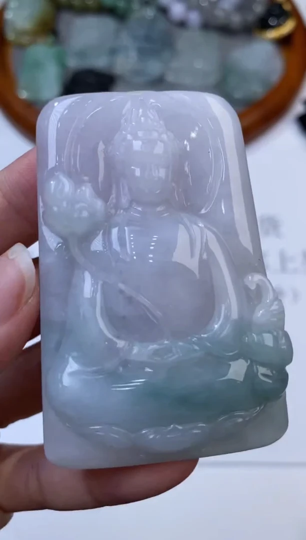 未镶嵌挂件翡翠305911 多人