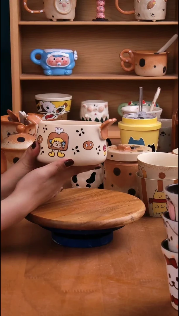 摆件陶景德镇原创手工陶瓷