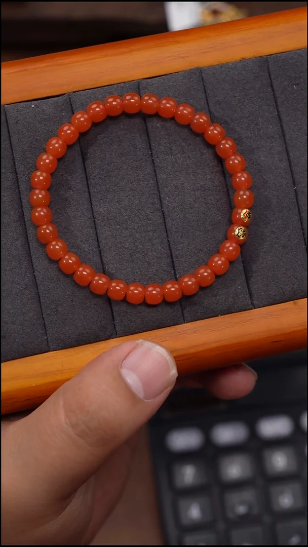 未镶嵌手串南红玛瑙南红手串
