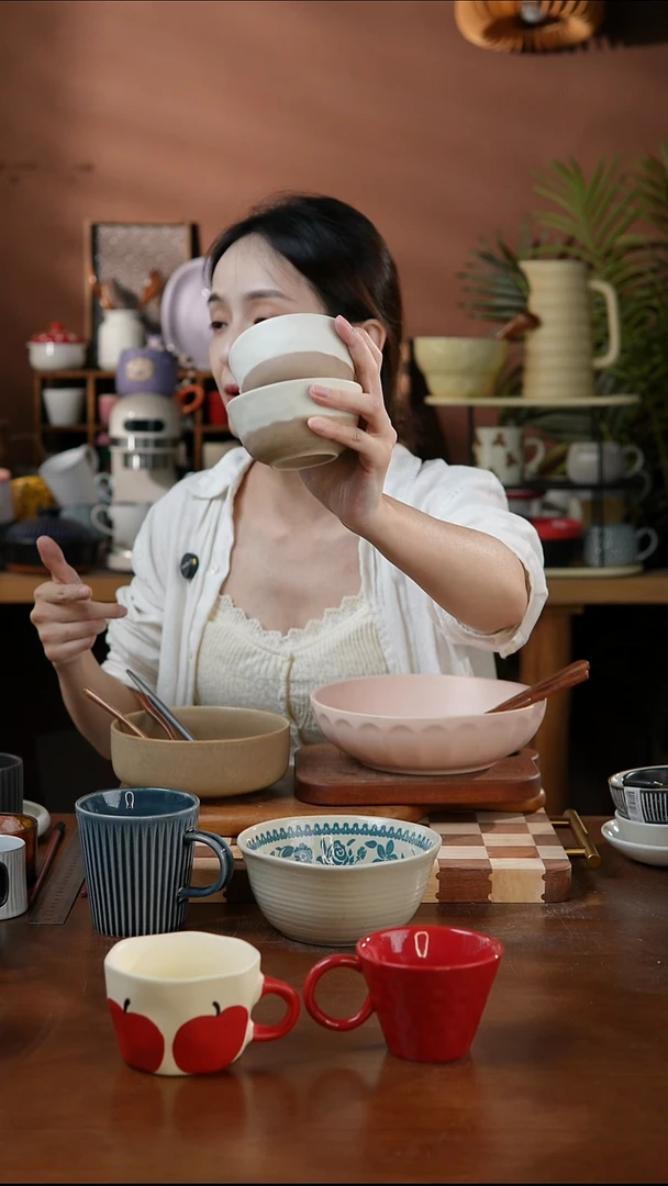 瓷片2个装小酱碗 微瑕 凑满20发货