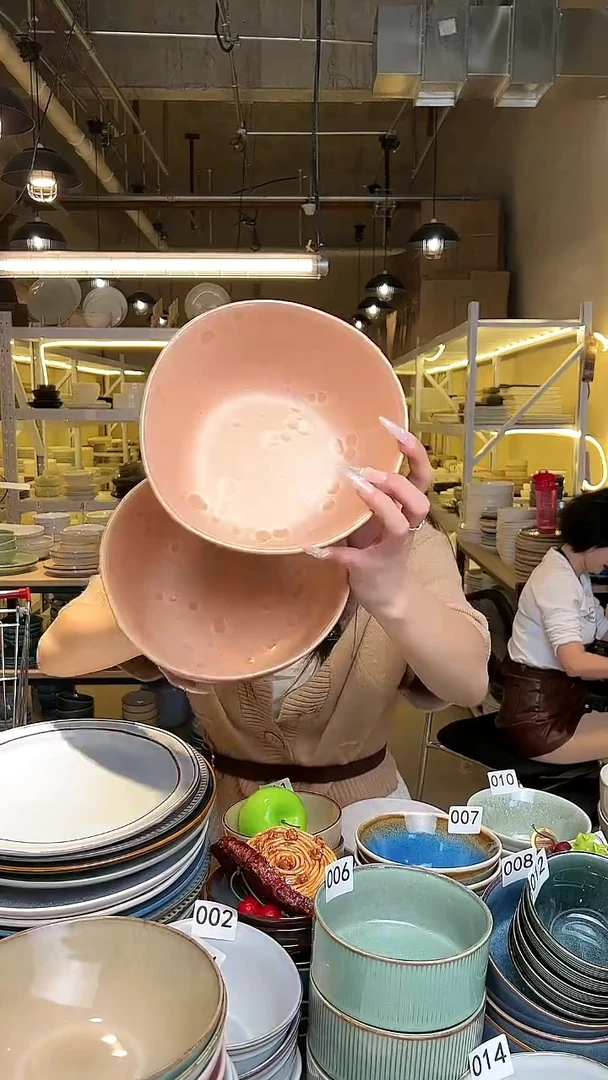 瓷198 外贸尾货高温釉下彩陶瓷餐具默认微瑕