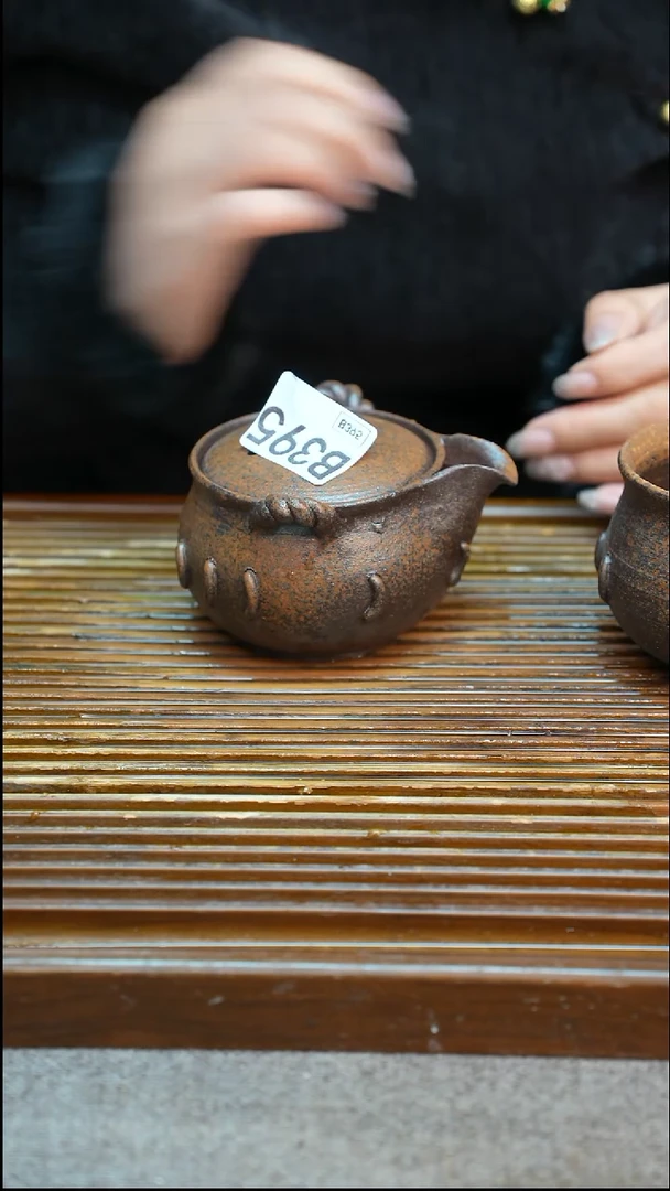 万古烧粗陶手工手作茶具