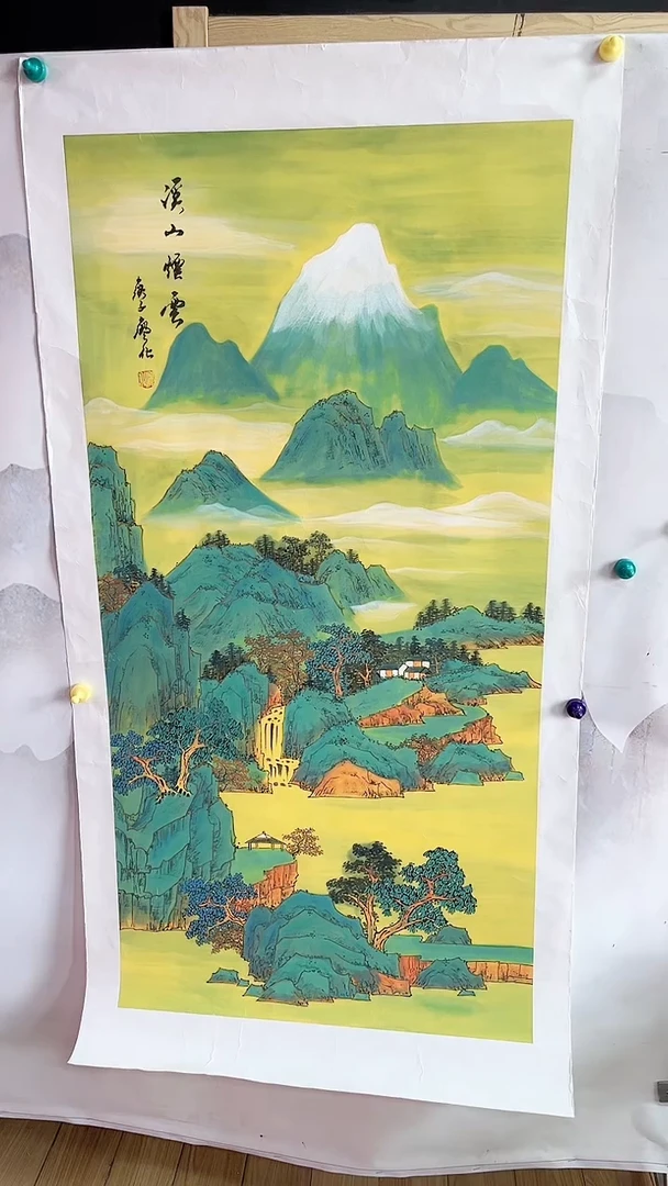 国画廖化老师国画作品