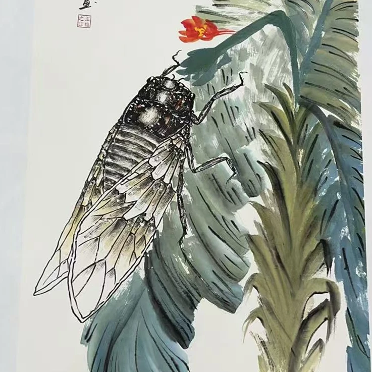 橱窗展示/大志文化WH/原名王奉超笔名鲁钰老师宣纸国画 /带证书