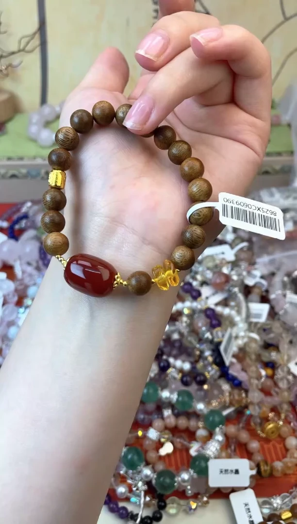 未镶嵌檀香木手串168