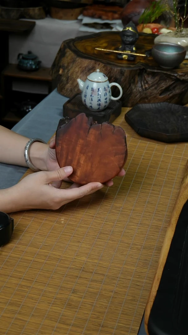 缅甸花梨底座13-12-4