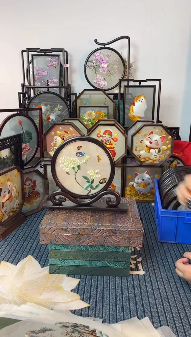 刺绣苏绣手工刺绣绣品