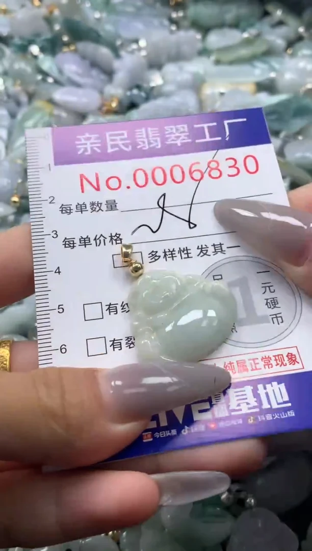 颈饰未镶嵌翡翠6830