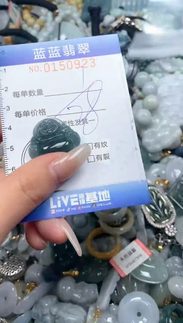 【闪购商品】翡翠颈饰未镶嵌闪购0150923多样性发其一