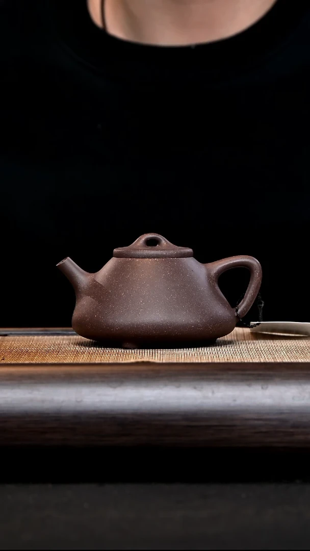 【闪购商品】紫砂茶壶GP16056 子冶 蟹壳青