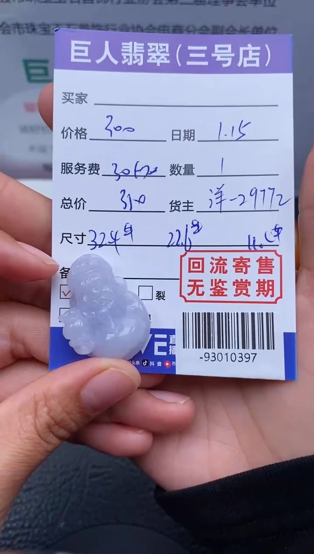 【闪购商品】翡翠颈饰未镶嵌-93010397