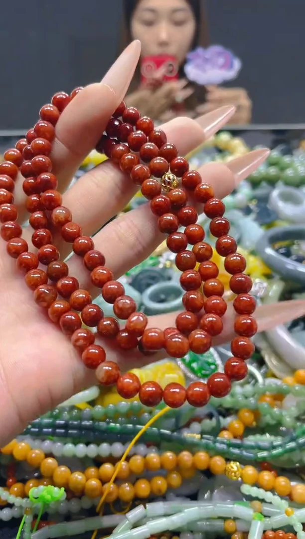 颈饰未镶嵌翡翠6MM