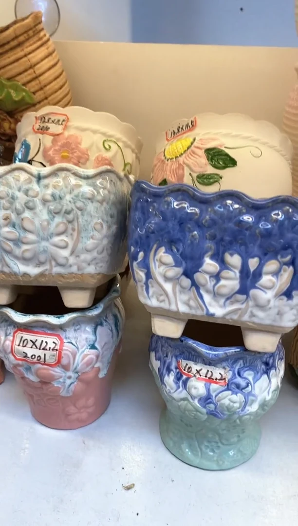 @@陶瓷多肉花盆2001