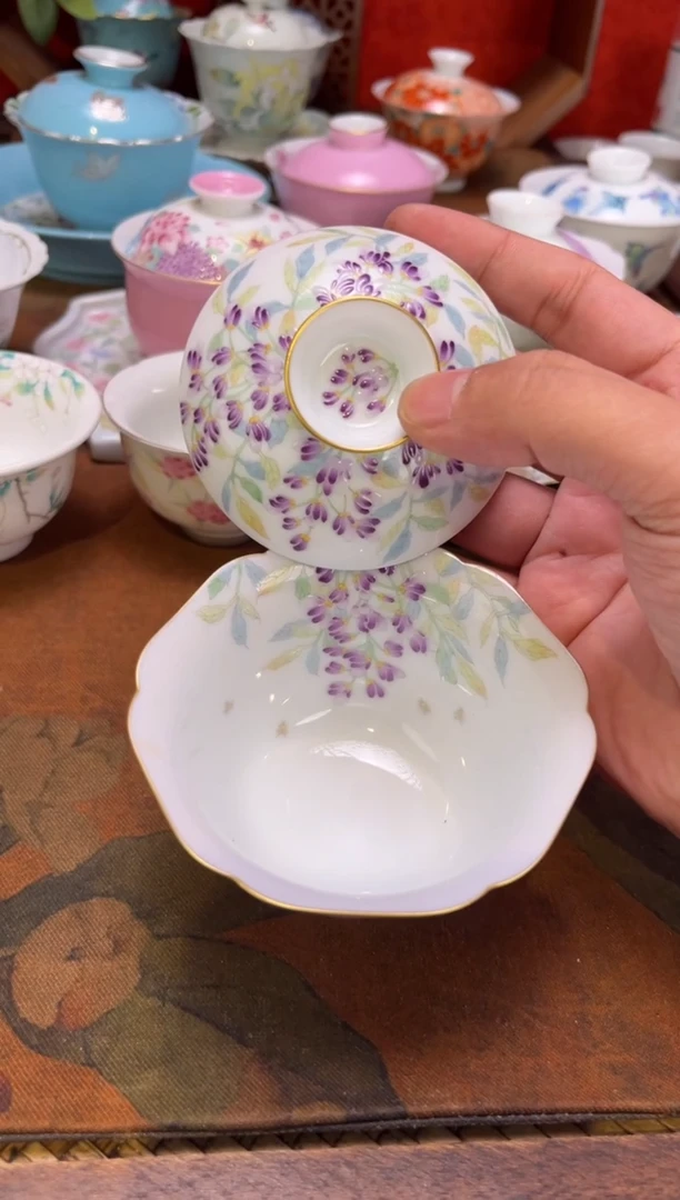 景德镇纯手绘陶瓷茶具
