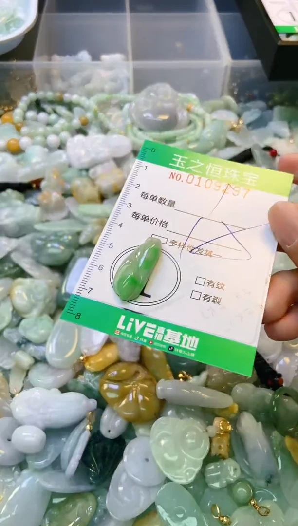 翡翠未镶嵌颈饰闪购0109297