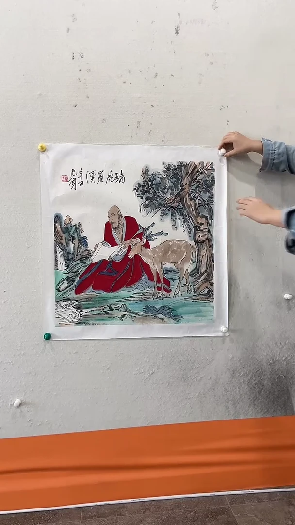 书法美术馆书法画作