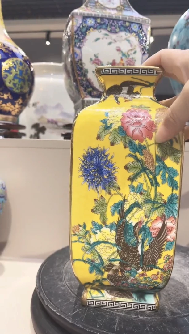 摆件景德镇陶瓷花瓶