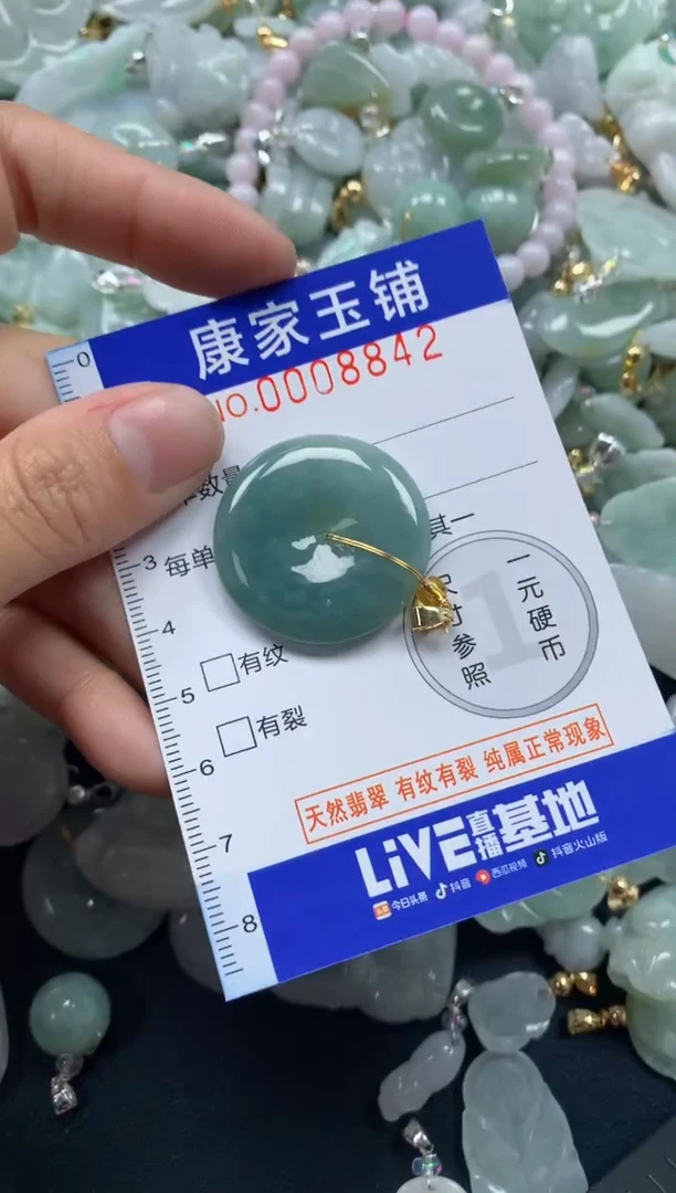 颈饰未镶嵌翡翠8842