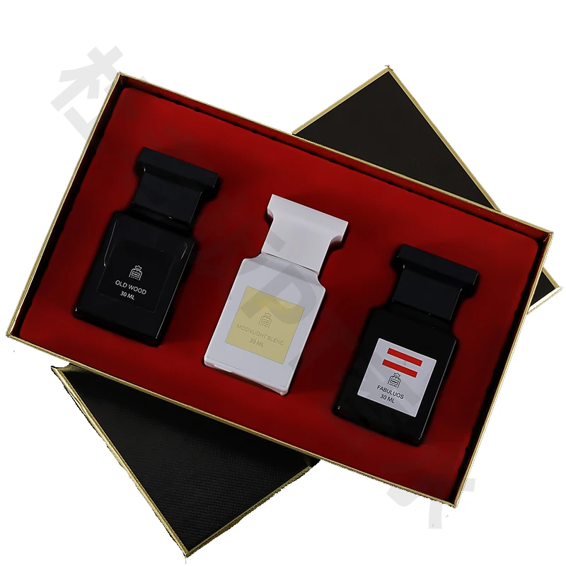 3瓶礼盒【乌木沉香30ml+阳光琥珀30ML+真TM棒30ml】男士香水持久