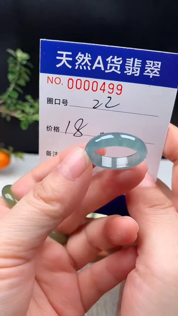 未镶嵌戒指翡翠22#