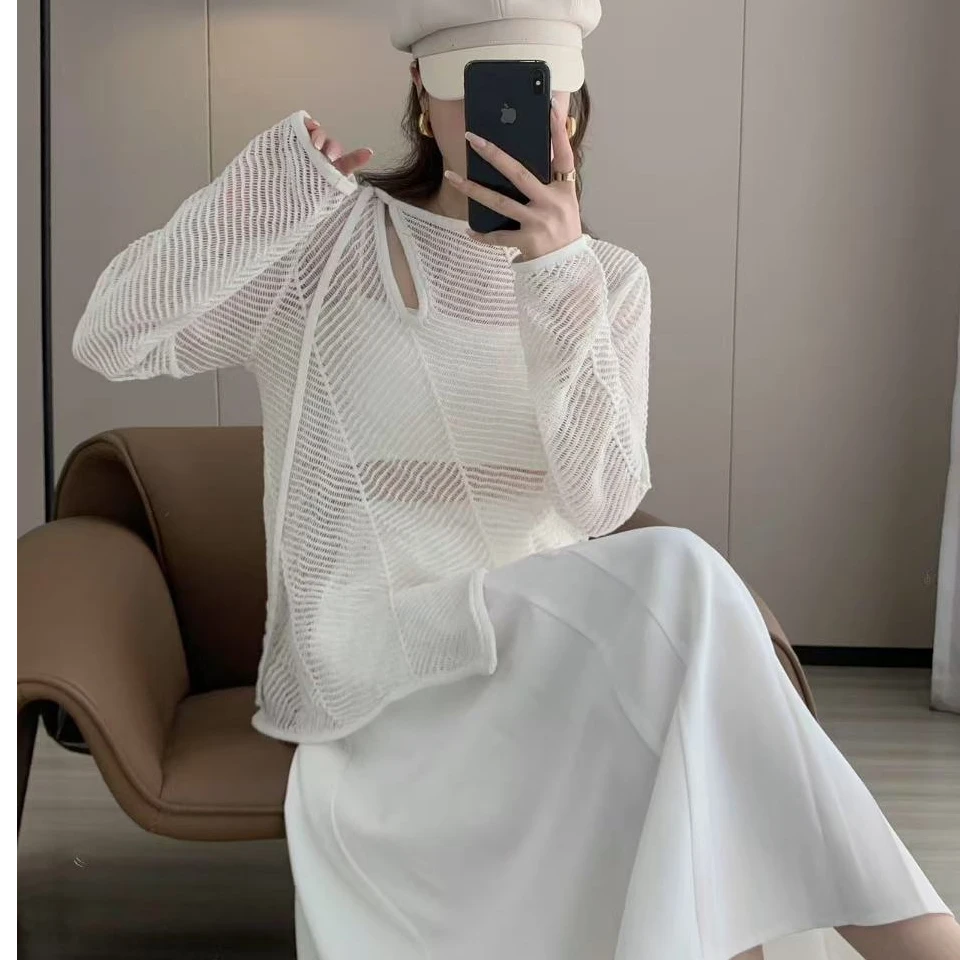 绝美慵懒宽松长袖上衣