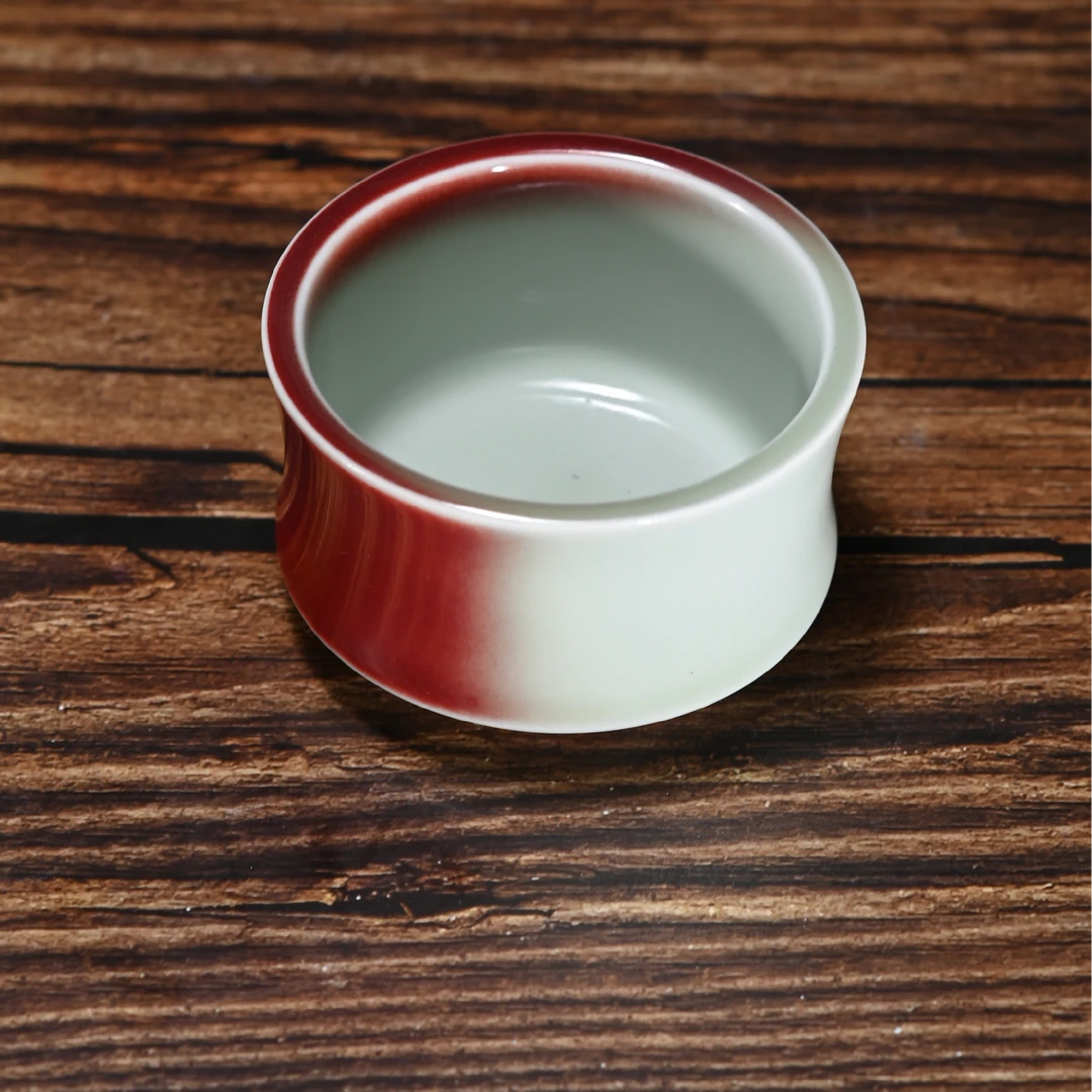 大贤窑 DXY月白钧红杯