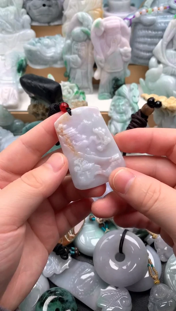 吊坠(不含链)未镶嵌翡翠1