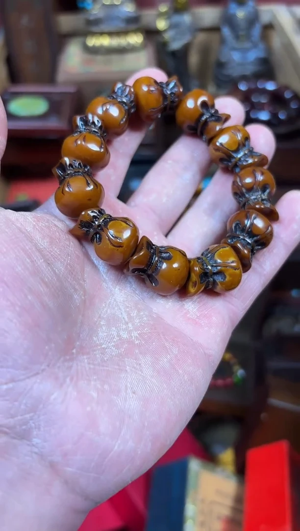 【闪购商品】蜜蜡耳饰未镶嵌-----------------