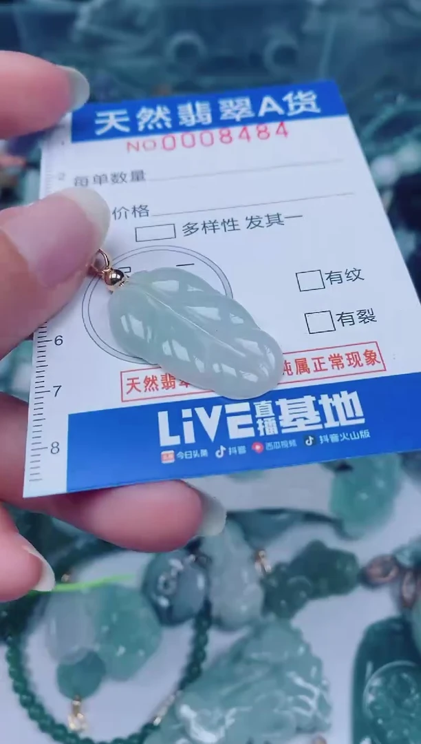 颈饰未镶嵌翡翠00008484