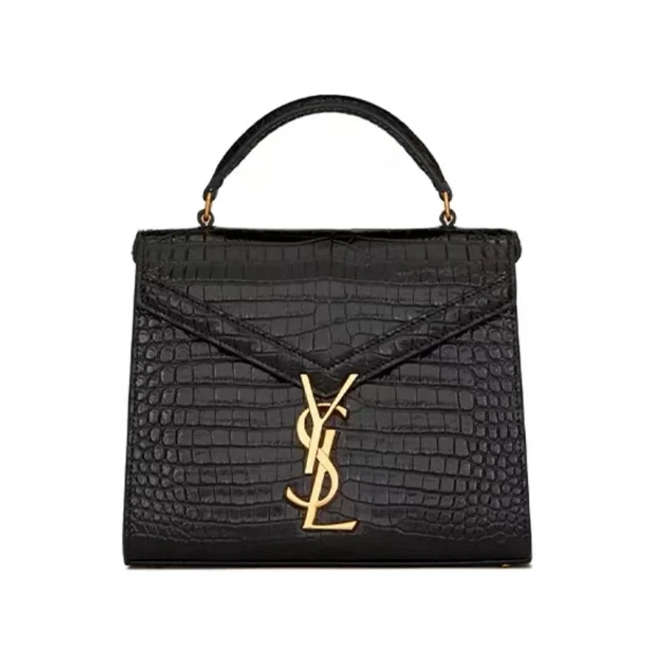 95新 YSL/圣罗兰 【白菜】 cassandra手提斜挎包小号/BG22012432