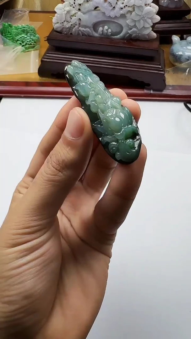 吊坠(不含链)未镶嵌翡翠1